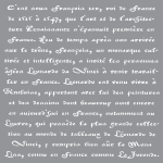 OLD FRENCH SCRIPT 12"x12" AMERICANA® DECOR<sup>(TM)</sup> STENCIL