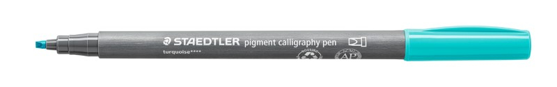 STAEDTLER PIGMENT ARTS PEN CALLIGRAPHY TURQUOISE375-35