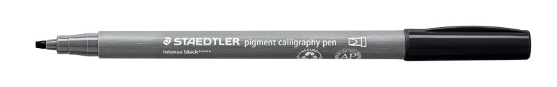 STAEDTLER PIGMENT ARTS PEN CALLIGRAPHY INTENSE BLACK37599