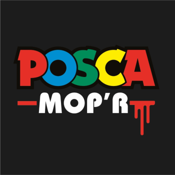 POSCA MOP'R PCM-22 MULTI SURFACE PERMANENT PAINT MARKER XXL R0UND