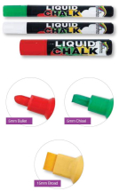 Rainbow Liquid Chalk Wet Wipe Markers