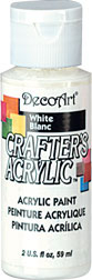 DECO ART WHITE 01 59ml CRAFTERS ACRYLIC DCA01