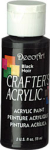 DECO ART BLACK 59ml CRAFTERS ACRYLIC DCA47