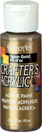 DECO ART SPUN GOLD 59ml CRAFTERS ACRYLIC DCA96
