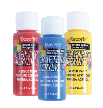 DECO ART PAPRIKA RED 59ml CRAFTERS ACRYLIC