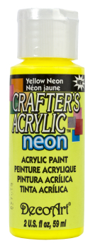 DECO ART YELLOW NEON 131 59ml CRAFTERS ACRYLIC DCA131