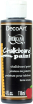 DECO ART CHALKBOARD PAINT 4oz DS90-62 BLACK 118ml AMERICANA