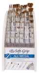 ROYAL SOFT GRIP STAND C SYNTHETIC SABLE ASSORTMENT
