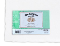 DR LANGTON PRESTIGE 300g NOT WATERCOLOUR PAPER 30inchx22inch
