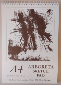 ARBORETA SPIRAL SKETCH PAD A4 (OFF - WHITE)