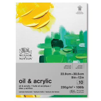 WN OIL & ACRYLIC PAD 22.9 x 30.5cm (12Inchx9Inch) 6532008