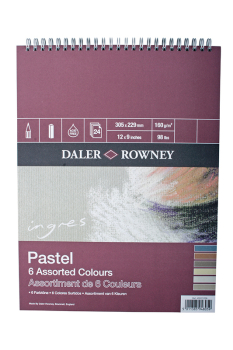DR INGRES PAD 6 ASSORTED COLOURS 9Inch X 6Inch 405220906