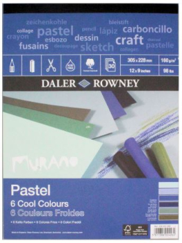 DR MURANO PASTEL PAD COOL COLOURS 12Inch X 9Inch 438032209