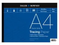 DR TRACING PADS 60gsm - A4 LIGHT BLUE COVER    D403550400