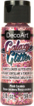 DECO ART GALAXY GLITTER PINK COSMOS DGG07-30