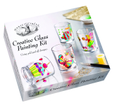 HOUSE OF CRAFTS CREATIVE GLASS PAINTING KIT HC600