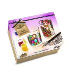 HOUSE OF CRAFTS GLASS PAINTING KIT SC050