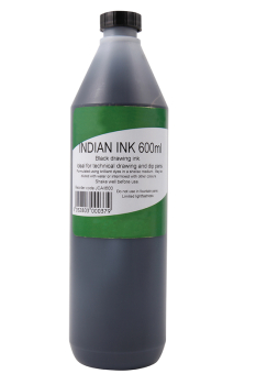 INDIAN INK 600ml - BLACK CREATIVE HOUSE