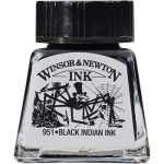 WN DRAWING INK 14ml BLACK INDIAN INK (Spider) 1005030