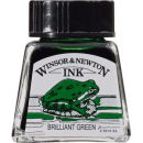 WN DRAWING INK 14ml BRILLIANT GREEN 1005046