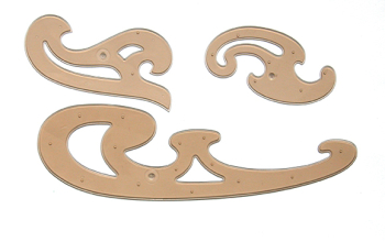 FRENCH CURVES SET