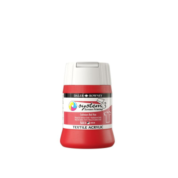 DR SYSTEM 3 NEW TEXTILE SCREEN CAD RED HUE 250ml    142250503