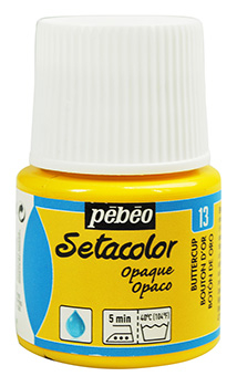 PEBEO SETACOLOR OPAQUE 45ml - BUTTERCUP 295013