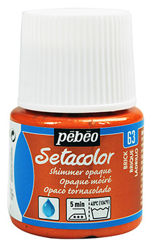 PEBEO SETACOLOR OPAQUE 45ml - SHIMMER BRICK 295063
