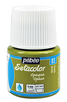 PEBEO SETACOLOR OLIVE 83 OPAQUE 45ml 295083