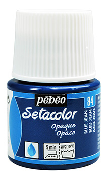 PEBEO SETACOLOR BLUE JEAN 84 OPAQUE 45ml 295084