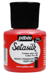 PEBEO SETASILK 45ml - POPPY RED 181-005