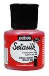 PEBEO SETASILK 45ml - HERMES RED 181-006