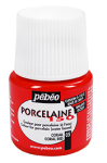 PEBEO PORCELAINE 150 45ml - CORAL RED 024005