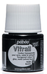 PEBEO VITRAIL 45ml - BLACK 050015
