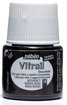 PEBEO VITRAIL 45ml - RED VIOLET 050-019