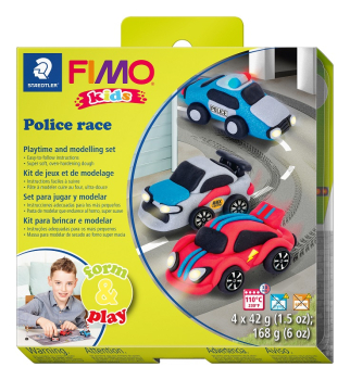 FIMO 8034 29 LZ POLICE RACE FORM & PLAY SET