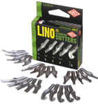 LINO CUTTERS - 25 ASSORTED SIZES 1-5
