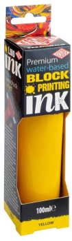 PREMIUM BLOCK PRINTING INK BRILL. YELLOW 100ML LPI/05R100