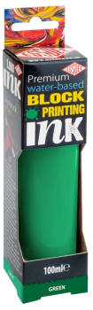 PREMIUM BLOCK PRINTING INK BRILL. GREEN 100ML LPI/06R100