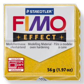 FIMO EFFECT 57g - GLITTER GOLD 8010-112