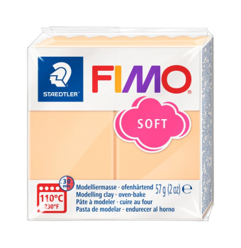 FIMO SOFT 57g - PASTEL PEACH 8020-405