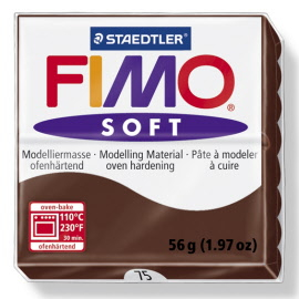 FIMO SOFT 57g - CHOCOLATE 8020-75