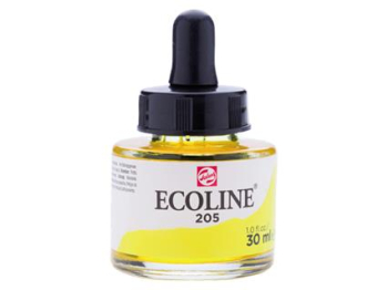 ECOLINE 205 LEMON YELLOW 30ml WITH PIPETTE 11252051