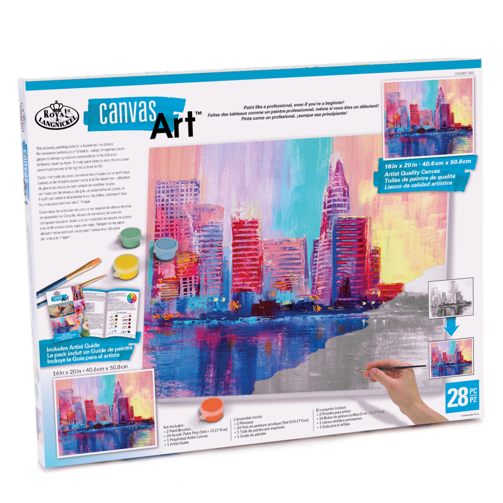 Canvas Art - R&L CANVAS ART - CITYSCAPE CANART-1903 - Artstat - Art ...