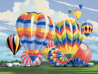 R&L BALLOONING LARGE PAINT BY NUMBERS PAL5