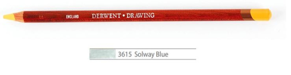 DERWENT DRAWING PENCILS SOLWAY BLUE 0700675
