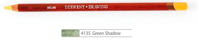 DERWENT DRAWING PENCILS GREEN SHADOW 0700679