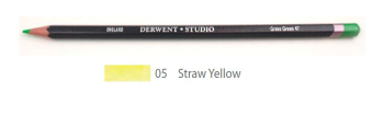 DERWENT STUDIO PENCIL STRAW YELLOW 32105