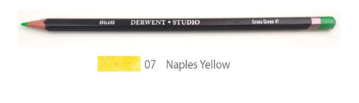 DERWENT STUDIO PENCIL NAPLES YELLOW 32107