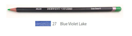 DERWENT STUDIO PENCIL BLUE VIOLET LAKE 32127
